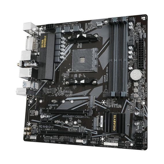 Материнська плата GIGABYTE B550M DS3H AC | Зображення 2