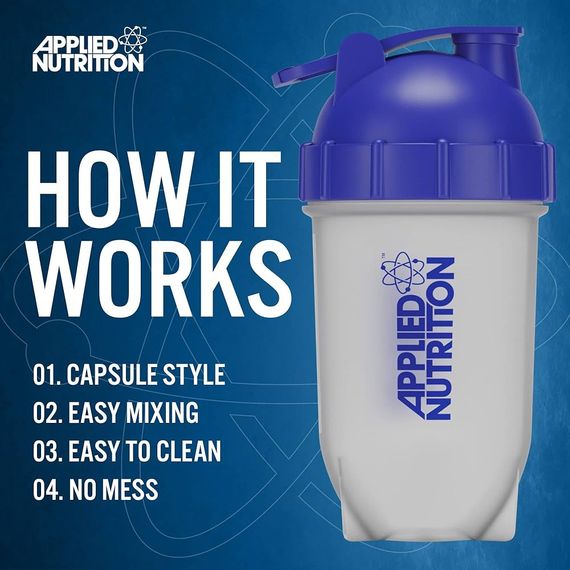 Шейкер Applied Nutrition Shaker Bullet 500 ml (Blue) | Зображення 1