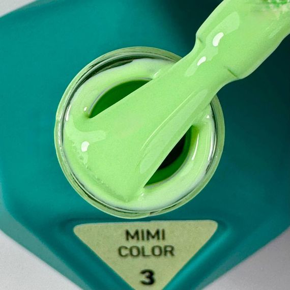 Гель-лак Victoria Avdeeva Mimi Color №3 (сочный салатовый) 12 мл HEMA & TPO FREE