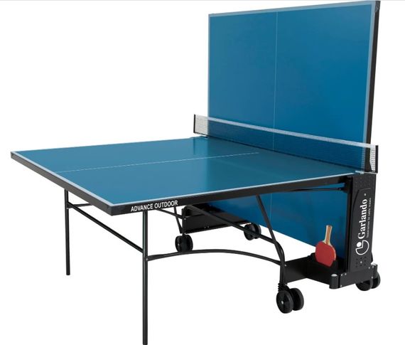 Тенісний стіл Garlando Advance Outdoor 4 mm Blue (C-273E) | Зображення 1