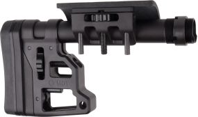 Приклад MDT Skeleton Carbine Stock 9.75. Матеріал - алюміній. Колір - чорний