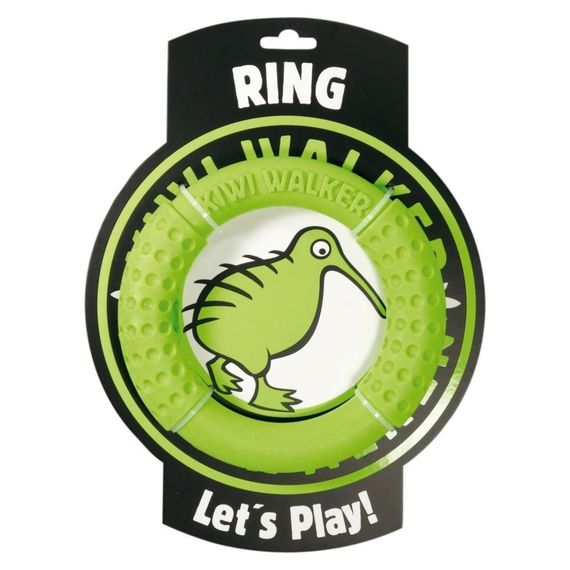 Іграшка для собак Kiwi Walker Ring Mini, 13.5 см, зелений | Зображення 1