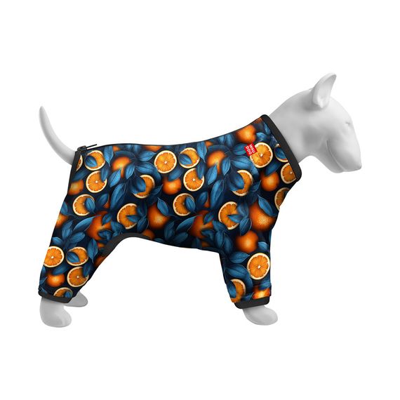 Вітровка для собак WAUDOG Clothes, малюнок "Апельсини", XS25, В 36-38 см, С 26-28 см | Зображення 2