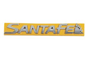 Напис SantaFe (210мм на 30мм) для Hyundai Santa Fe 4 2018-2023 рр
