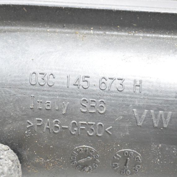 Патрубок повітряний 1.4 TSI Volkswagen Golf VI 2008-2013 Трубка інтеркулера повітря Фольксваген Гольф 6 03C145673H | Зображення 2