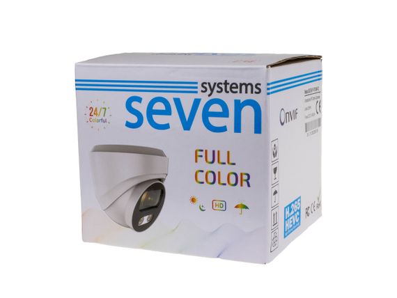 Видеокамера-IP SEVEN IP-7215PA-FC (2,8) 5 Мп Full Color | Зображення 2