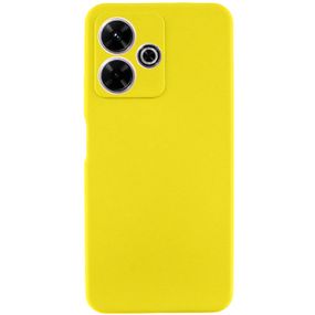 Чохол Silicone Cover Lakshmi Full Camera (AAA) для Xiaomi Redmi 13 4G / Poco M6 4G Жовтий / Yellow