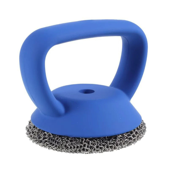 Щетка металлическая для мытья посуды, сковородок CLEANING BRUSH AND-3 с ручкой | Зображення 1