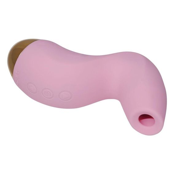 Вакуумний кліторальний стимулятор Svakom Pulse Pure Pale Pink, 5 режимів, 5 інтенсивностей у кожному Sex Aura | Зображення 3
