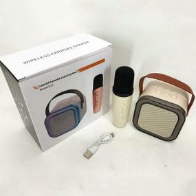 Музичний мікрофон караоке K12 10W, Бездротовий мікрофон блютуз, Караоке LG-879 мікрофон оригінал