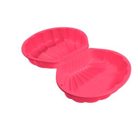 Пісочниця-басейн 2В1 рожева 88х74х21 см