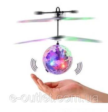 Іграшка літаючий музичний куля «Flying Ball» Sensor Led підсвічування з міцного пластику EL-1275 | Зображення 2