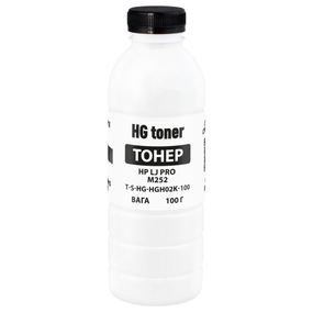 Тонер HP CLJ Pro M252 100г, black HG (TSM-HGH02K-100)