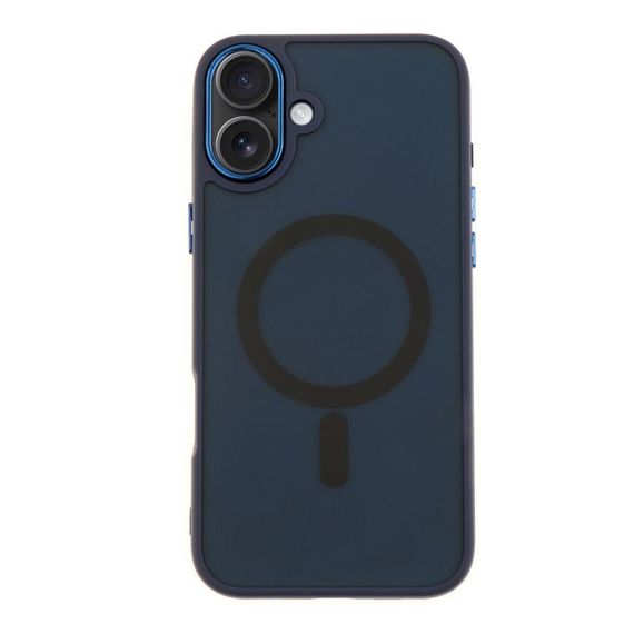Чохол TPU+PC Space Magnetic Color with Magsafe для iPhone 16 Plus Колір Фіолетовий | Зображення 4