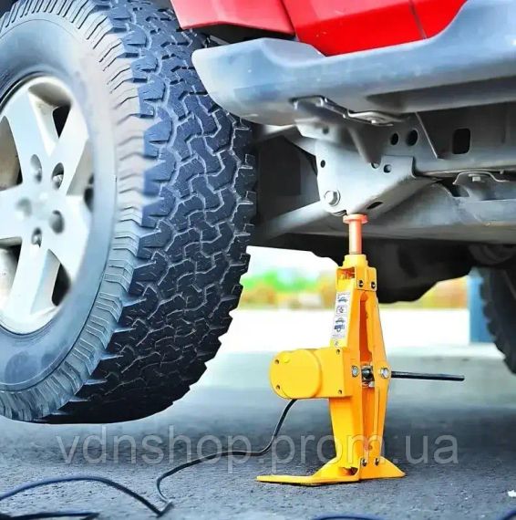 Электрический автомобильный домкрат ZS3SJ с питанием 12V от прикуривателя, подъем до 2 тонн | Зображення 2
