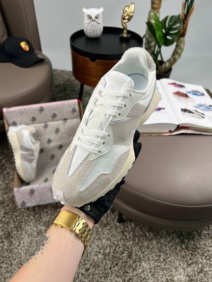 Чоловічі кросівки New 327 Light Grey White , В'єтнам A4198 45 28,5 | Зображення 7