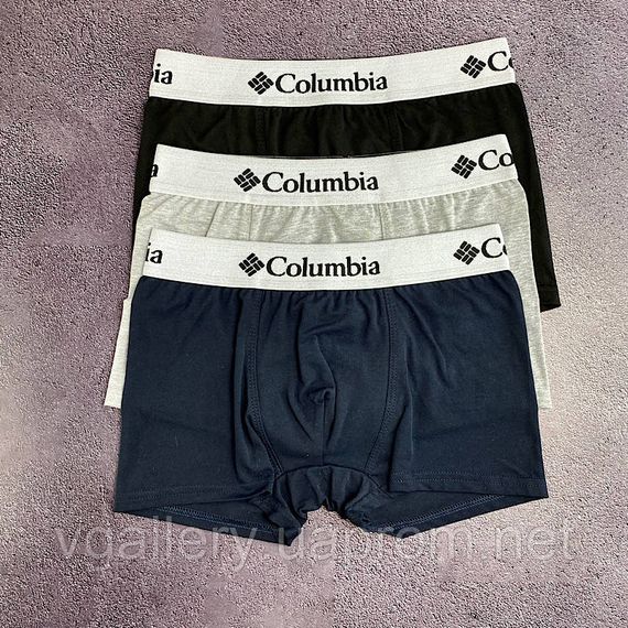 Комплект мужских трусов Columbia (набор спортивных трусов) из 3 штук 3XL