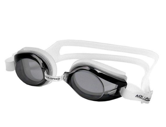 Окуляри для плавання Aqua Speed ​​AVANTI 007-53 чорний, прозорий OSFM 5908217629012