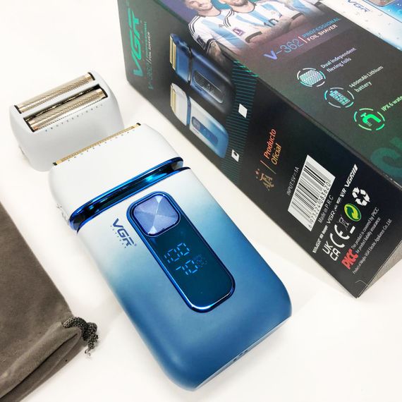 Беспроводная машинка для стрижки для дома Электробритва профессионального бритья AM-90 | Зображення 4