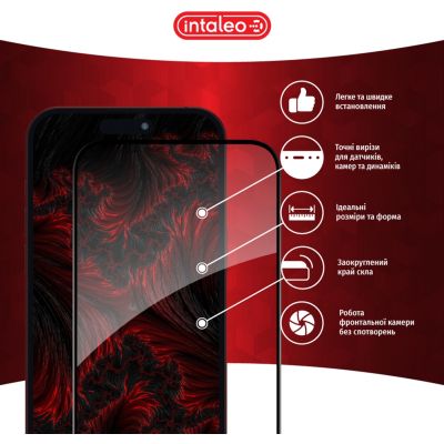 Стекло защитное Intaleo Full Glue Apple iPhone 15 Pro (1283126575440) | Зображення 2