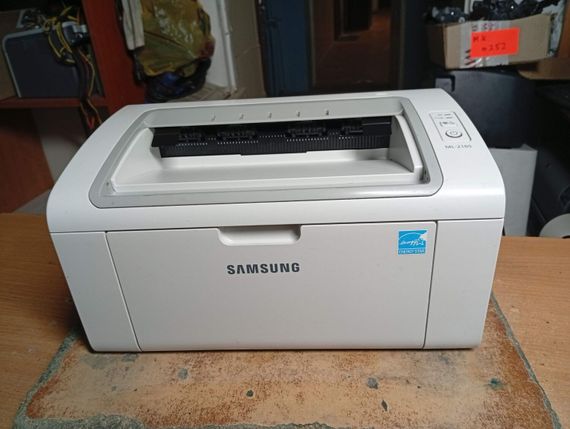 Принтер Б-класс Samsung ML-2165 / Лазерная монохромная печать / 1200x1200 dpi / 20 стр./мин / A4 / USB 2.0 б/у | Зображення 1