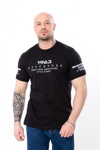 Футболка чоловіча Носи своє 46 Чорний (p-3798-149764)