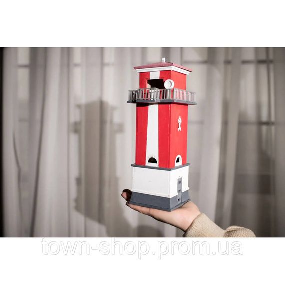 Конструктор деревянный 3D маяк "Кисляковский Задний" (Украина, Николаевская область) TMP-001, 57 деталей | Зображення 5