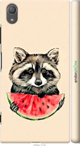 Чохол на Sony Xperia XA1 Plus G3412 Єнотик з кавуном "4605m-1129-2448"