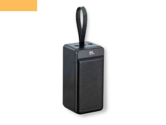 Повербанк зовнішній акумулятор XPRO PR160 80000mAh 22.5W з індикацією зарядки і фонариком чорний (MAW-45512)