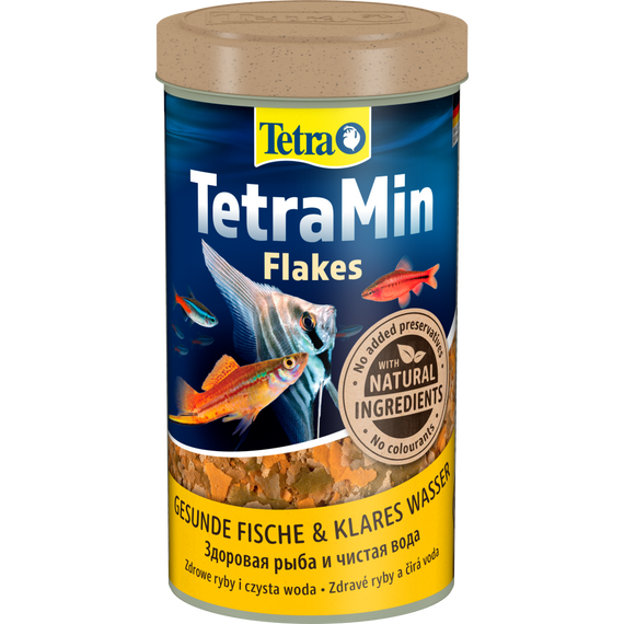 Корм Tetra Min Flakes для акваріумних рибок пластівці 100 г/500 мл
