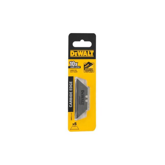 Леза запасні для оздоблювальних робіт, трапецеподібні 5шт Carbide DeWALT DWHT0-11131 | Зображення 3
