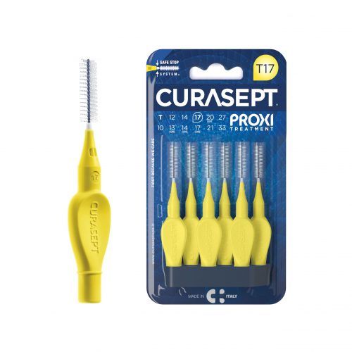Йоржик міжзубний Curasept PROXI T17, жовтий, 6шт