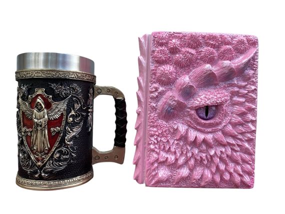 Подарунковий набір Кухоль 3D Архангел і Блокнот 3D «Дракон Єдинорога»