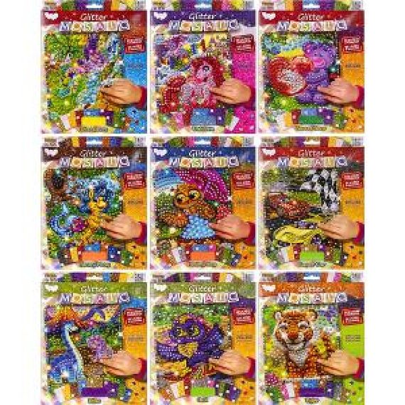 Набор для творчества Danko Toys Алмазная мозаика БМ-03-01-02-03-04-05-10