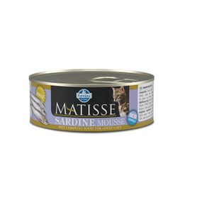 Вологий корм із сардиною для котів Farmina Matisse Cat Mousse Sardine, 85 гр