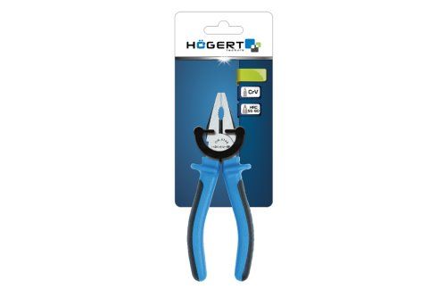 Плоскогубці універсальні, CrV, 180, HT1P008 уп 1 шт Hoegert | Зображення 2