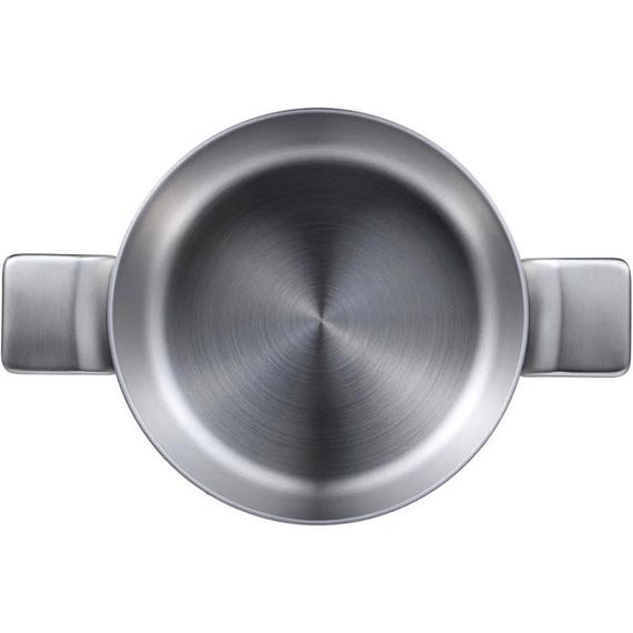 Кастрюля с крышкой MasterРro by alessi BGMP-2215 20 см 2.9 л серая | Зображення 2