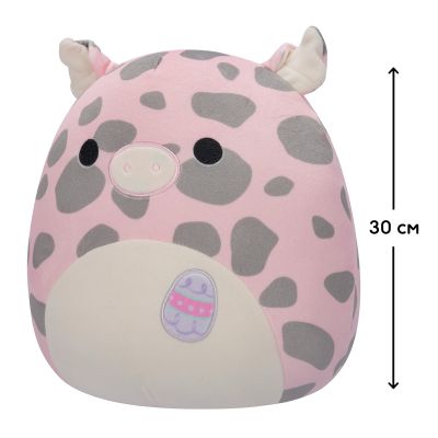 М&apos;яка іграшка Squishmallows Поросятко Аквітанія 30 см (SQER00846) | Зображення 1