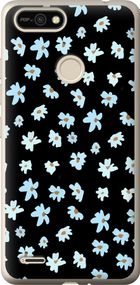 Чехол на Tecno Pop 2F B1F Цветочный "4900u-2391-17620"