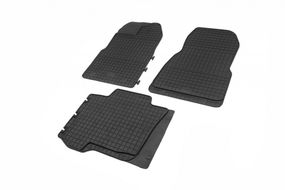 Резиновые коврики (3 шт, Polytep) для Ford Custom 2013-2024 гг