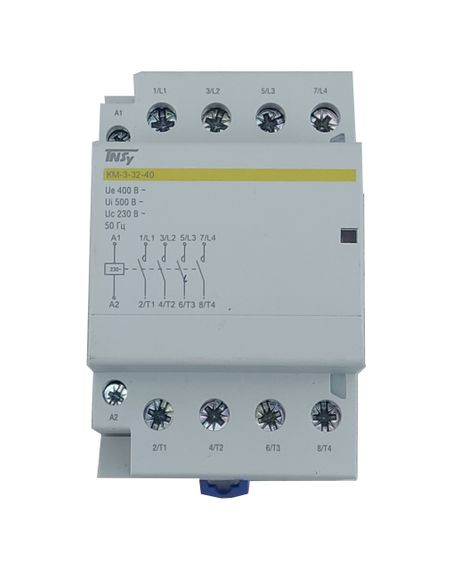 Контактор модульний КМ-3-32-40 32А 230AC 4NO 4р 3мод. Ny95503887 | Зображення 1