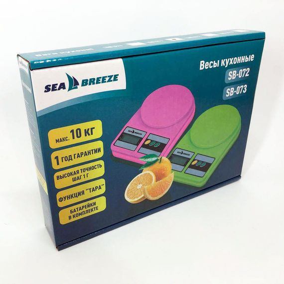 Весы кухонные SeaBreeze SB-071, Электрические кухонные весы, Точные кухонные весы. WC-757 Цвет: желтый | Зображення 9
