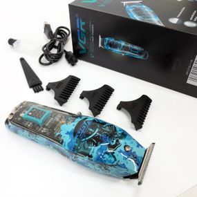 Машинка для стрижки окантовки VGR, Моющаяся машинка для стрижки волос беспроводная WO-88