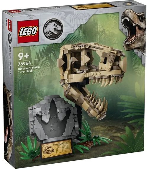 Конструктор LEGO  Jurassic World Скам`янілості динозаврів: череп тиранозавра (76964) | Зображення 5