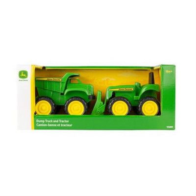 Игрушка для песка John Deere Kids Трактор и самосвал 2 шт (35874) | Зображення 3