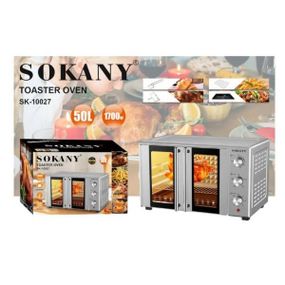 Настільна електродуховка з грилем 1700Вт 50л SOKANY SK-10027