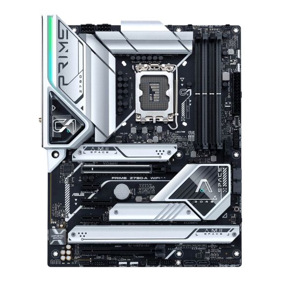 Материнcька плата ASUS PRIME Z790-A WIFI s1700 Z790 4xDDR5 M.2 HDMI DP Wi-Fi BT ATX білий (90MB1CS0-M1EAY0)
