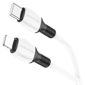 Кабель Borofone BX84, Type-C-Lighting, 3A, 20W, довжина 1м, White, BOX