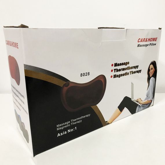 Масажна подушка Car and Home Massage Pillow, масажер для шиї автомобільний | Зображення 8