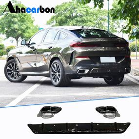 Дифузор заднього бампера ABS (2023-2025) для BMW X6 G06 2019- рр